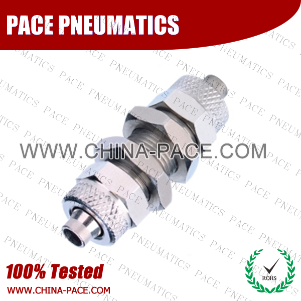 Union Bulkhead Rapid Screw Fittings for plastic tube, Brass connectors, Brass Pipe Joint Fittings, Pneumatic Fittings, Air Fittings, Pneumatic Fittings, Tube fittings, Pneumatic Tubing, pneumatic accessories.
